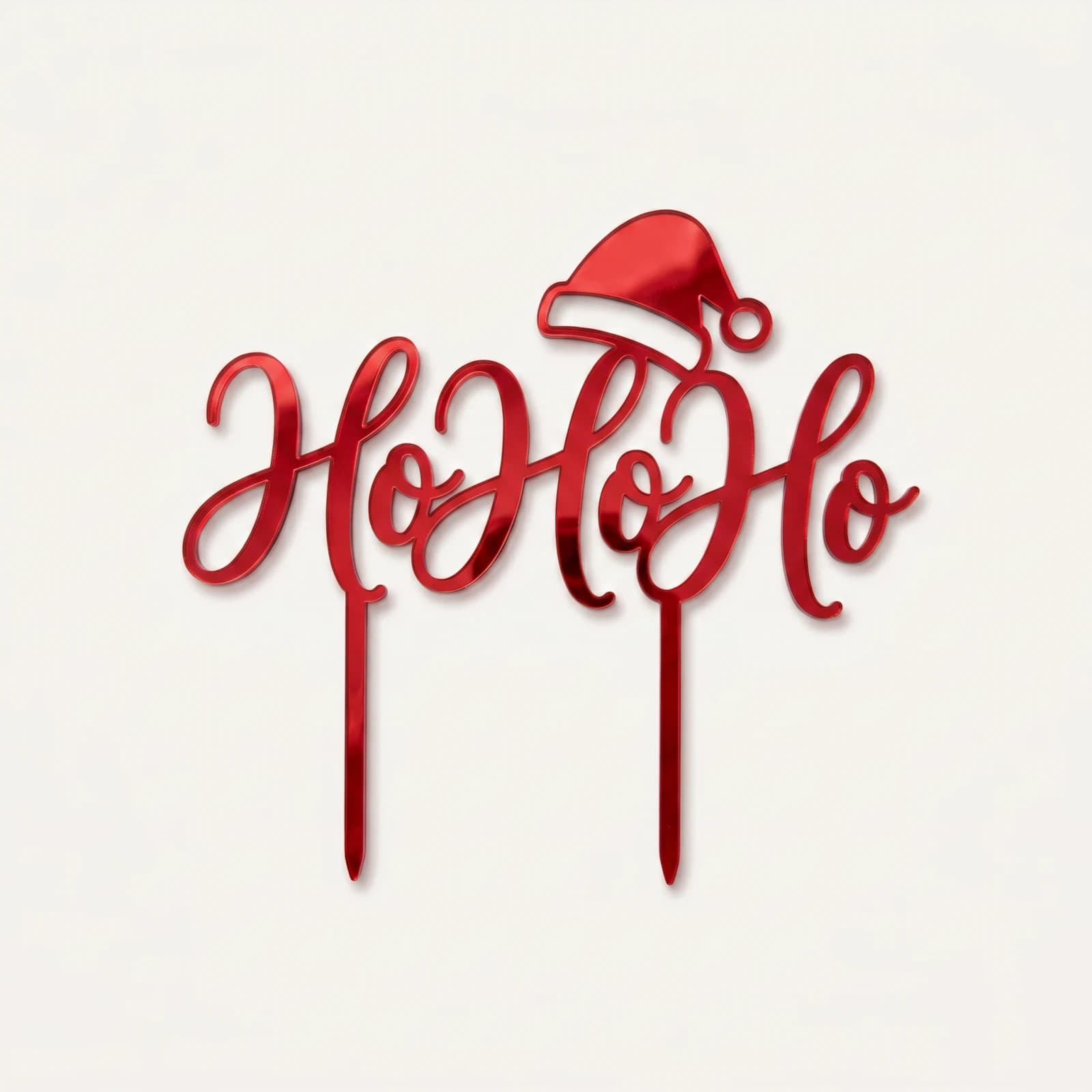 Cake Topper Ho Ho Ho