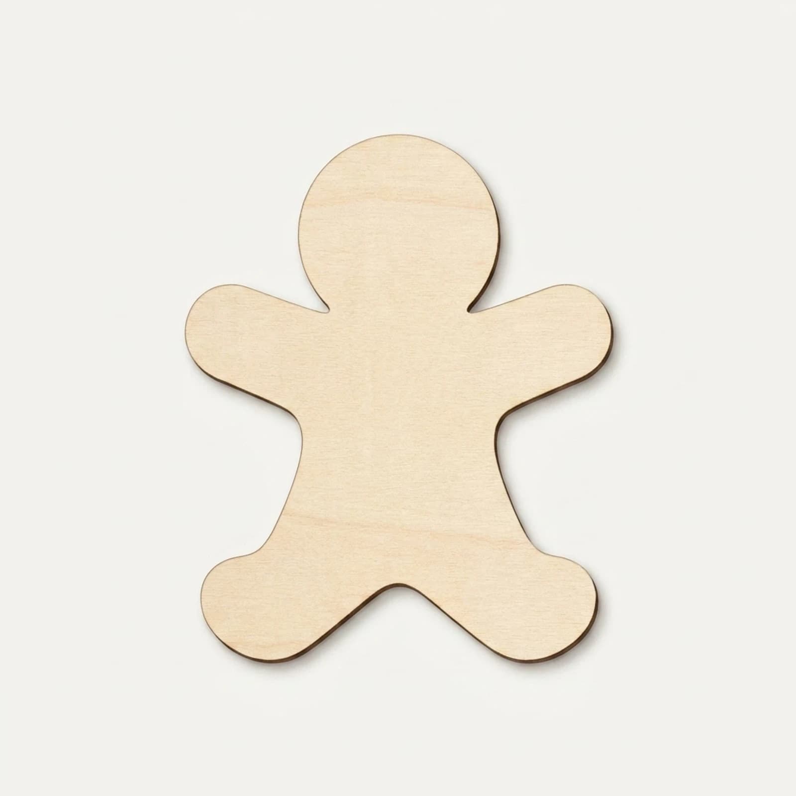 Ξύλινο Στοιχείο DIY Ανθρωπάκι Gingerbread